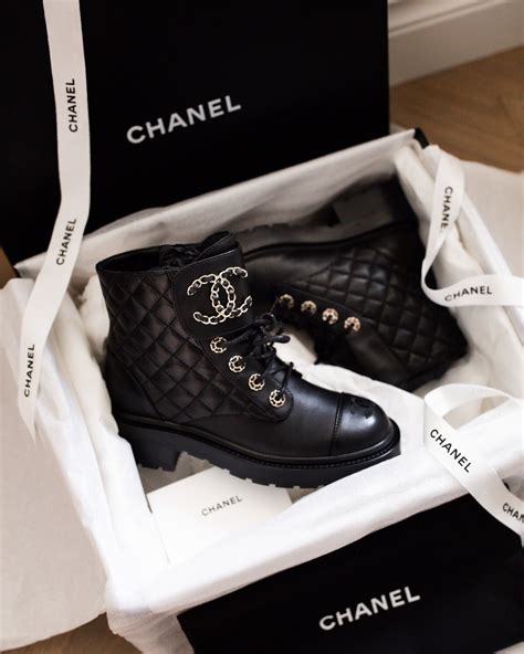 chanel boots authentic 3 buckle